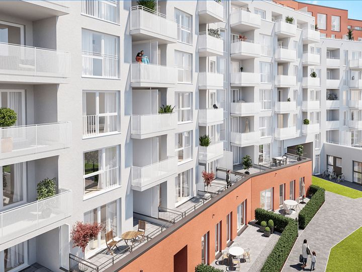 Residential complex Fürstenrieder Straße, München