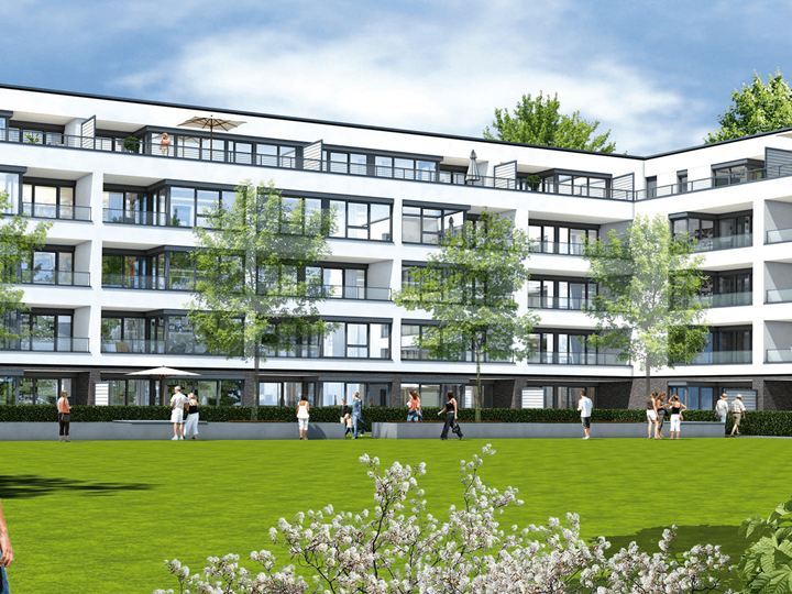 Gossenareal Quartier Vier, Residential, student housing, commercial